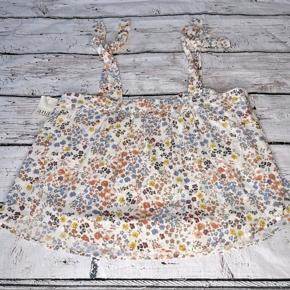 NWT A.N.A. Floral Print Flowy Tank Top Size XL - Picture 1 of 7